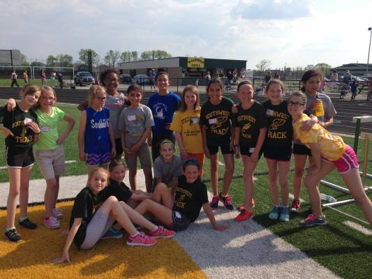 Greenwood Community Elementary School Track Meet